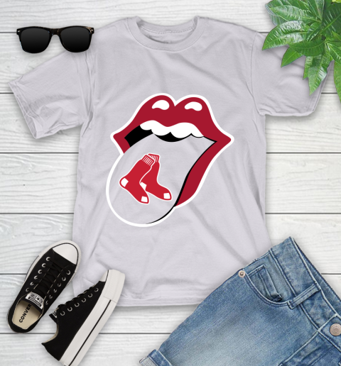 Boston Red Sox MLB Baseball Lips I Root For My Team Adoring Fan 106