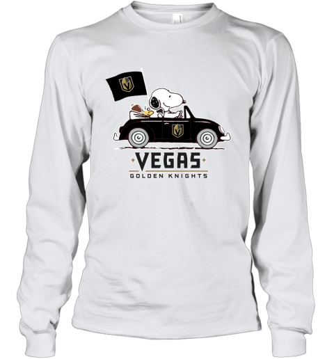Vegas Golden Knights Ice Hockey Snoopy And Woodstock NHL Long Sleeve T-Shirt  