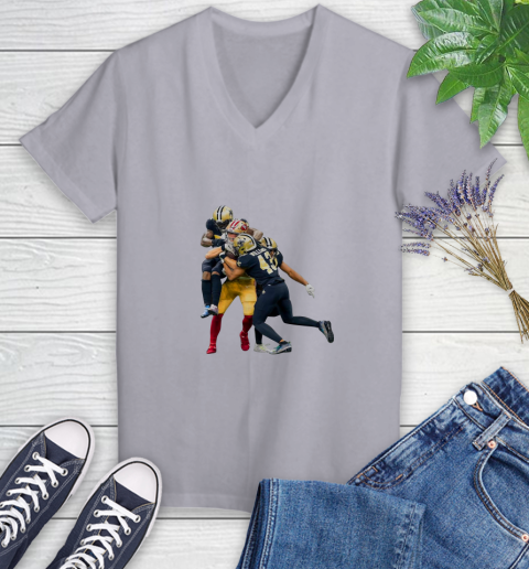 Sprint Football San Francisco 49ers And New Orleans Saints Shirts 80