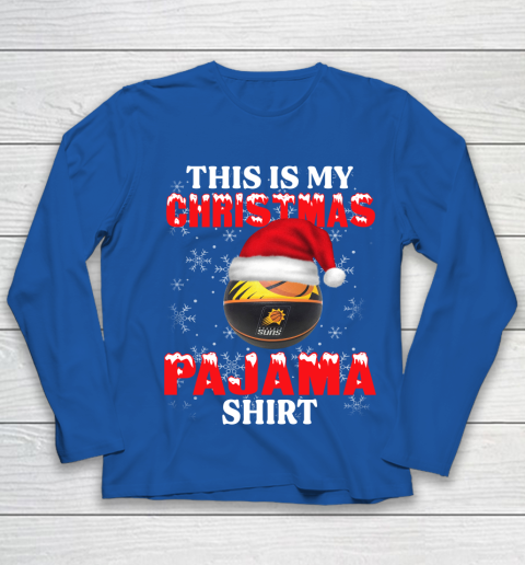 Phoenix Suns This Is My Christmas Pajama Shirt NBA Youth Long Sleeve 7