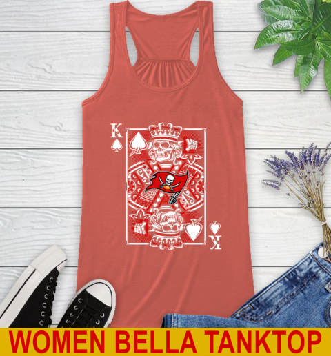Tampa Bay Buccaneers NFL Football The King Of Spades Death Cards Shirt Racerback Tank 3