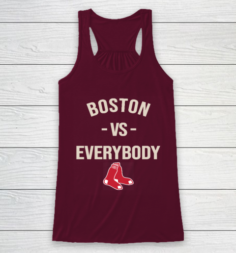 Boston Red Sox Vs Everybody Racerback Tank 2
