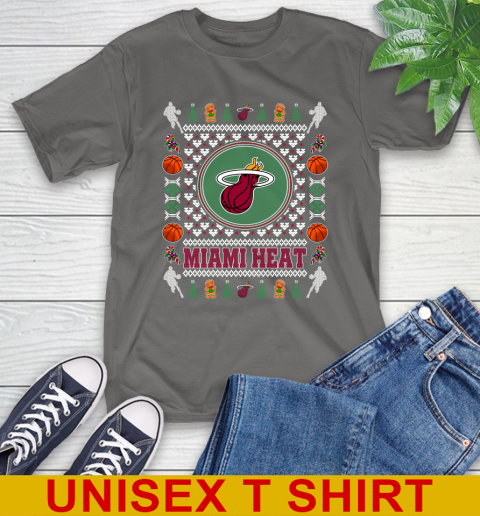 Miami Heat Merry Christmas NBA Basketball Loyal Fan T-Shirt 10
