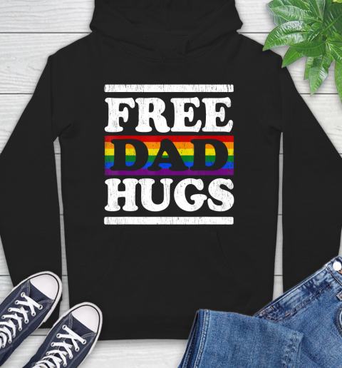 Nurse Shirt Vintage Free dad hugs rainbow Love LGBT Gay lesbian pride T Shirt Hoodie