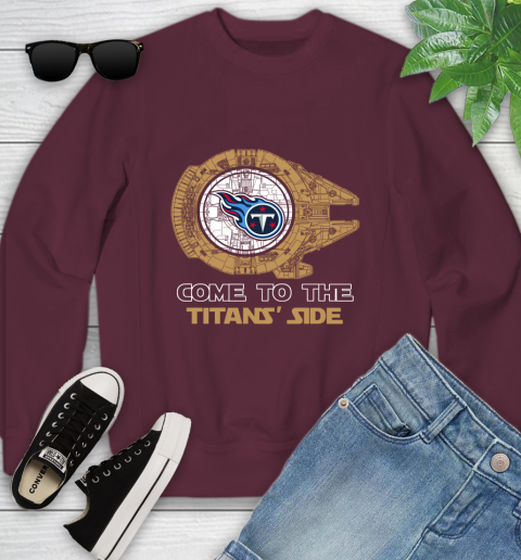 NFL Come To The Tennessee Titans Wars Football Sports Youth Sweatshirt 4