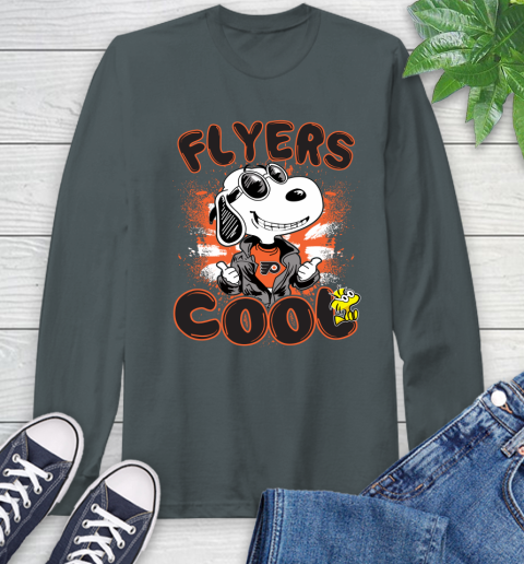 NHL Hockey Philadelphia Flyers Cool Snoopy Shirt Long Sleeve T-Shirt 7