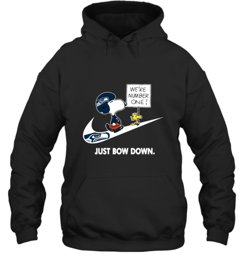 Seattle Seahawks Are Number One – Just Bow Down Snoopy Hoodie