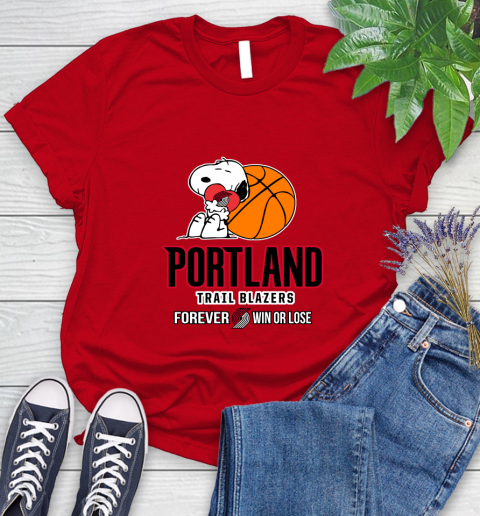 NBA The Peanuts Movie Snoopy Forever Win Or Lose Basketball Portland Trail Blazers_000 99