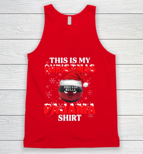 Chicago Bulls This Is My Christmas Pajama Shirt NBA Tank Top 5