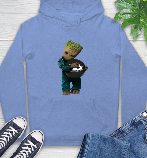 NHL Groot Guardians Of The Galaxy Hockey Sports Anaheim Ducks Hoodie 11