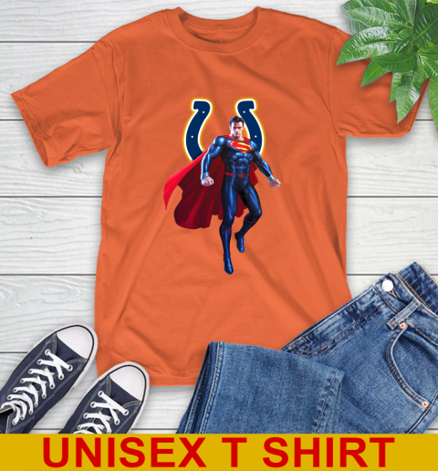 NFL Superman DC Sports Football Indianapolis Colts T-Shirt 5