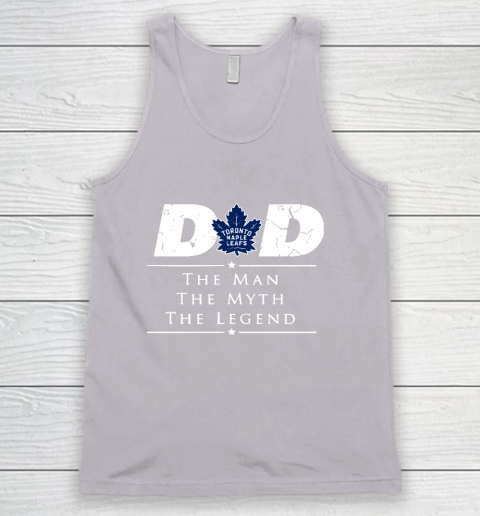 Toronto Maple Leafs NHL Ice Hockey Dad The Man The Myth The Legend Tank Top 3