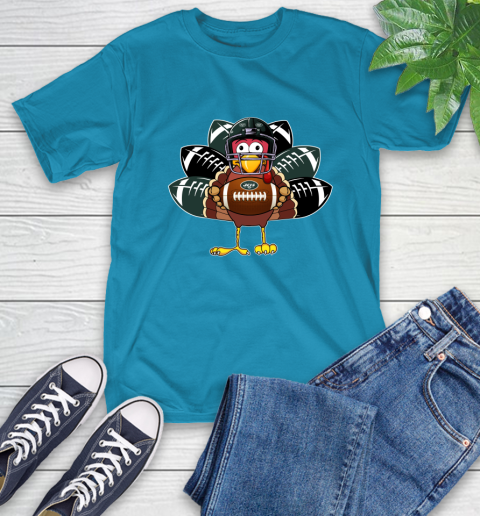 New York Jets Turkey Thanksgiving Day T-Shirt 8