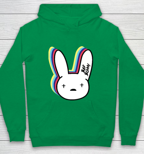 Bad bunny logo hoodie online