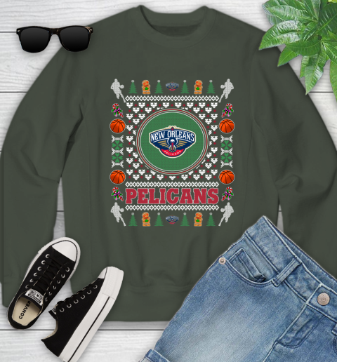 New Orleans Pelicans Merry Christmas NBA Basketball Loyal Fan Ugly Shirt 123