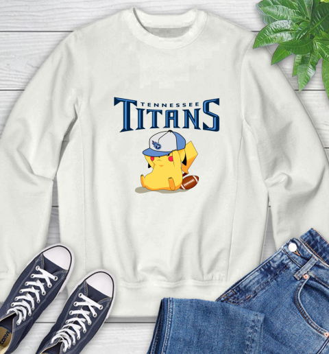 NFL Pikachu Football Tennessee Titans Sweatshirt