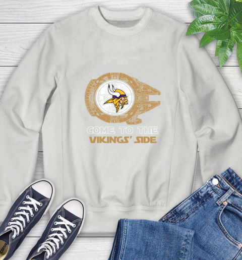 NFL Come To The Minnesota Vikings Wars Football Sports Sweatshirt 5