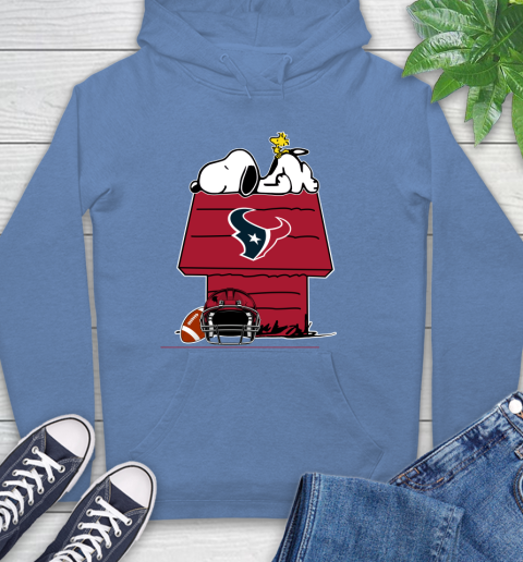 Houston Texans NFL Football Snoopy Woodstock The Peanuts Movie Hoodie 11