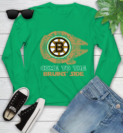 NHL Come To The Boston Bruins Wars Hockey Sports Youth Long Sleeve 7