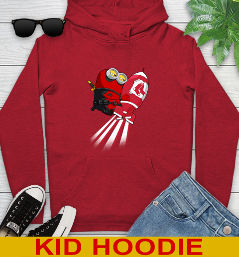 MLB Baseball Boston Red Sox Deadpool Minion Marvel Shirt Youth Hoodie 11