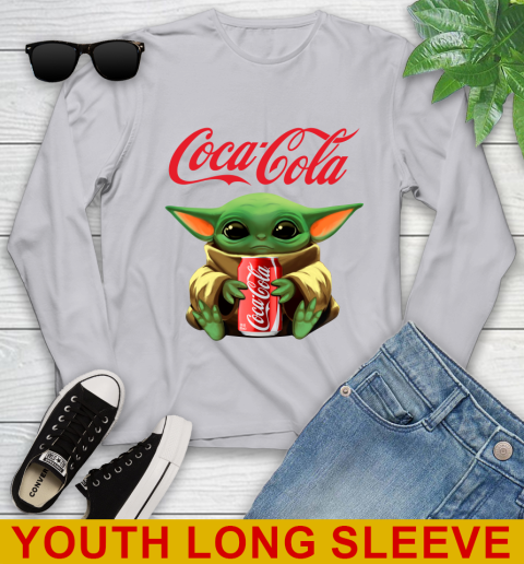 Star Wars Baby Yoda Hugs Coca Cola Soft Drink Shirt 127