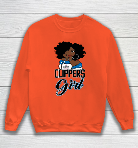 LA Clippers Girl NBA Sweatshirt 4