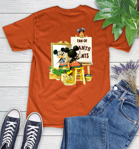 MLB Baseball San Francisco Giants Mickey Drawing Shirt 84