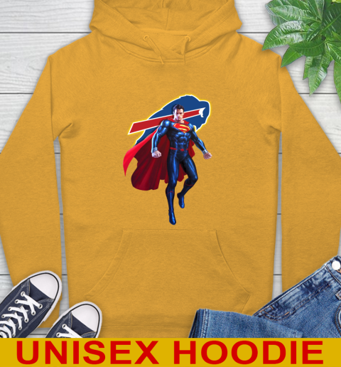 NFL Superman DC Sports Football Buffalo Bills Hoodie 3