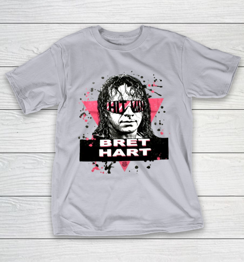 Hit man Bret Hart Hit Man WWE for fans and lovers T-Shirt 4