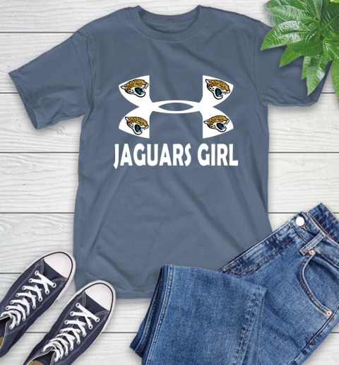 NFL Jacksonville Jaguars Girl Under Armour Football Sports T-Shirt 8
