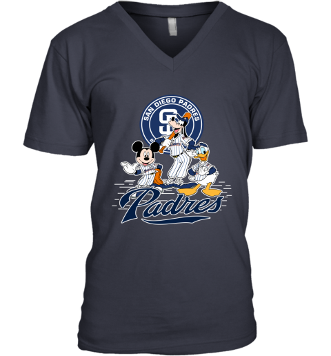 MLB San Diego Padres Mickey Mouse Donald Duck Goofy Baseball T Shirt -  Rookbrand