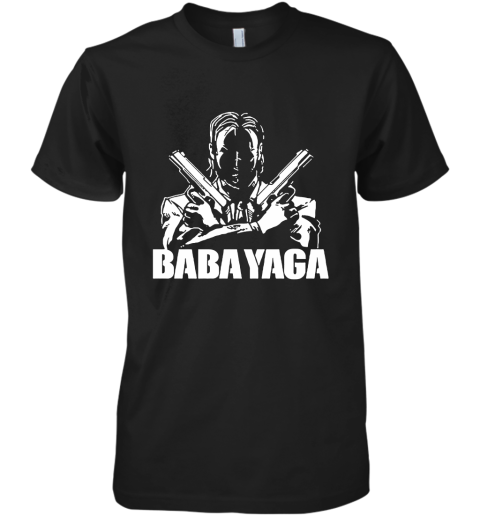 Shadow John Wick Dual Handguns The Babayaga Premium Men's T-Shirt