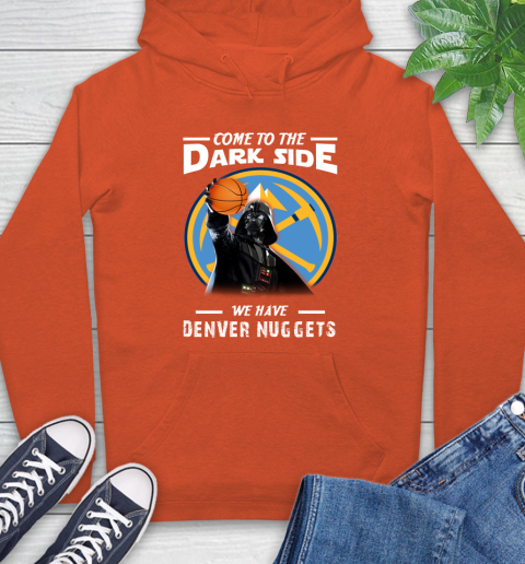 NBA Come To The Dark Side We Have Denver Nuggets Star Wars Darth Vader Basketball Hoodie 4