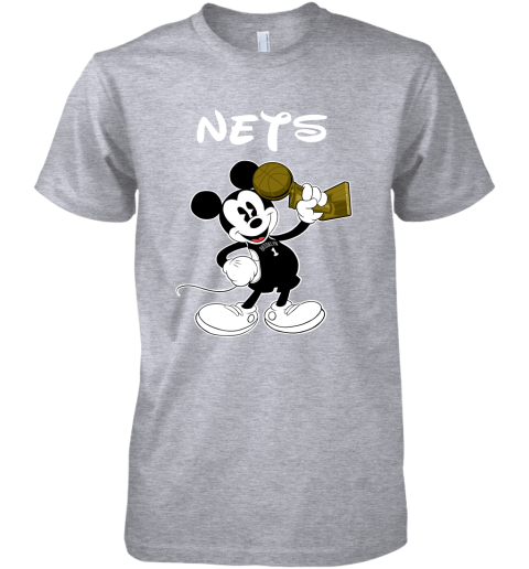 Mickey Brooklyn Nets Premium Men's T-Shirt