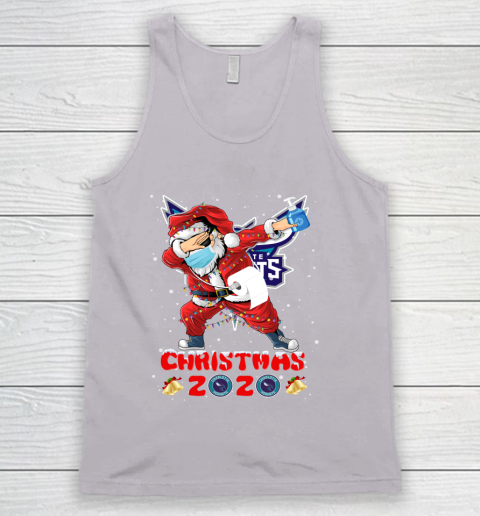 Charlotte Hornets Funny Santa Claus Dabbing Christmas 2020 NBA Tank Top 3