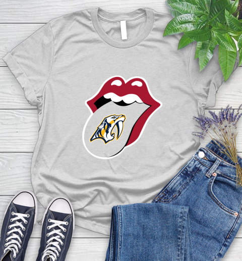 Nashville Predators NHL Hockey Lips I Root For My Team Adoring Fan 91