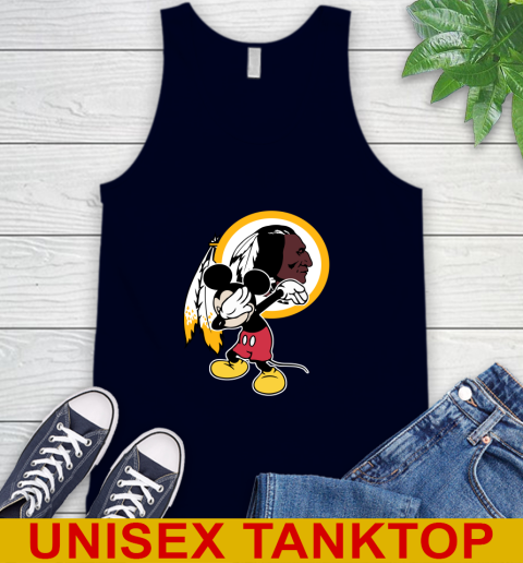 Washington Redskins NFL Football Dabbing Mickey Disney Sports Tank Top 3
