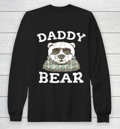 Father's Day Funny Gift Ideas Apparel  Daddy Bear  Gift Funny Dad Funny Father T Shirt Long Sleeve T-Shirt