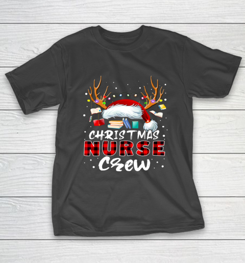 Christmas Nurse Crew Practitioners funny Cute Gift RN LPN T-Shirt