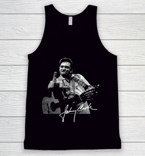 Johnny Cash Signature Johnny Cash shirt Tank Top