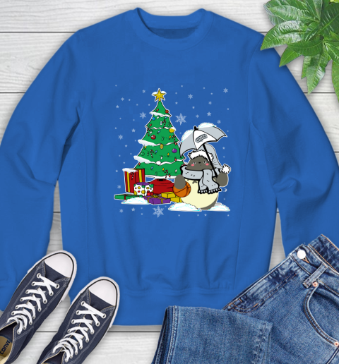 San Antonio Spurs NBA Basketball Cute Tonari No Totoro Christmas Sports Sweatshirt 9