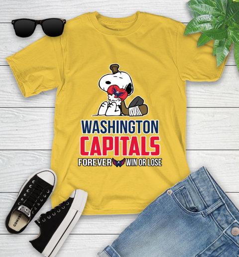 NHL The Peanuts Movie Snoopy Forever Win Or Lose Hockey Washington Capitals 110