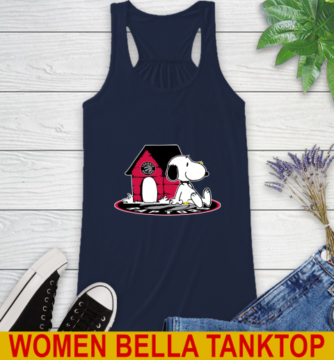 NBA Basketball Toronto Raptors Snoopy The Peanuts Movie Shirt Racerback Tank 11