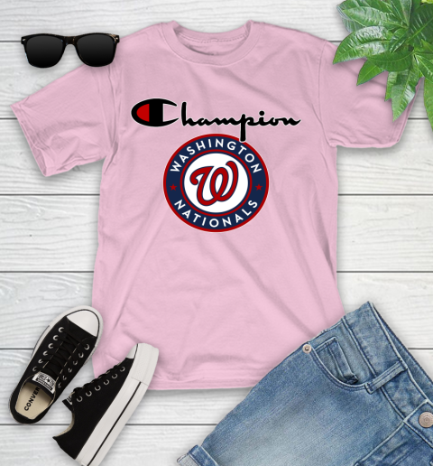 MLB Baseball Washington Nationals Champion Shirt Youth T-Shirt 7