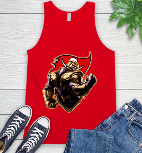 NFL Thanos Avengers Endgame Football Sports Tampa Bay Buccaneers Tank Top 6