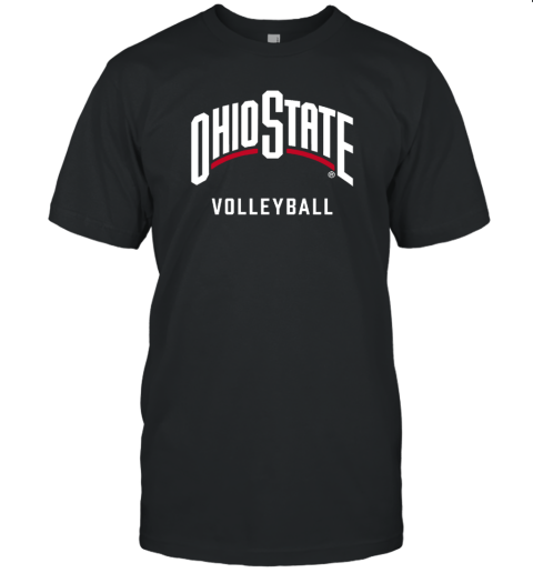 Ohio State Buckeyes Volleyball Black Unisex Jersey Tee