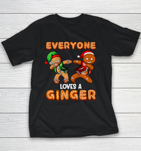 Everyone Loves A Ginger Dab Christmas Youth T-Shirt