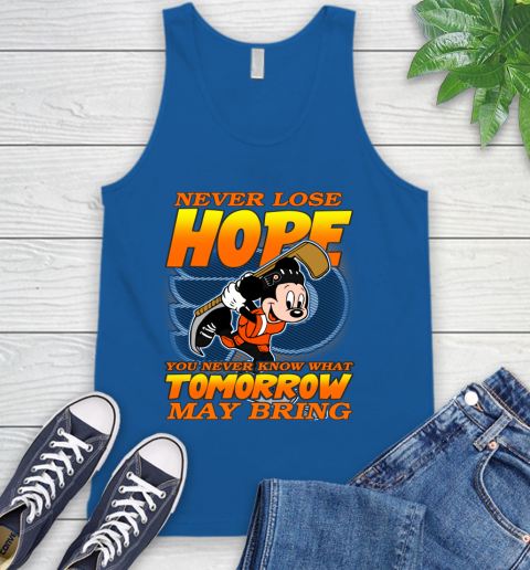 Philadelphia Flyers NHL Hockey ootball Mickey Disney Never Lose Hope Tank Top 4