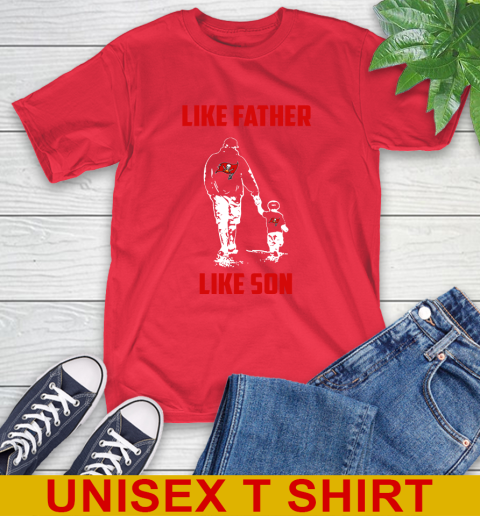Tampa Bay Buccaneers NFL Football Like Father Like Son Sports T-Shirt 24