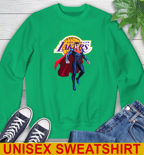 NBA Awesome Superman Basketball Sports Los Angeles Lakers 30